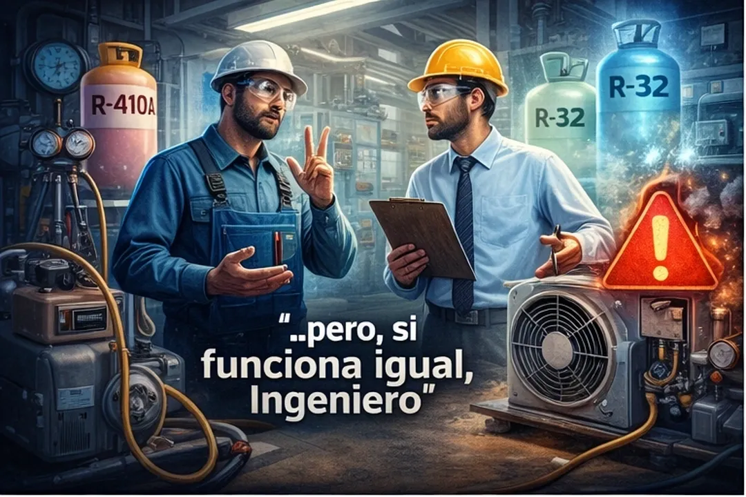 Engineer and worker discussing in industrial setting.