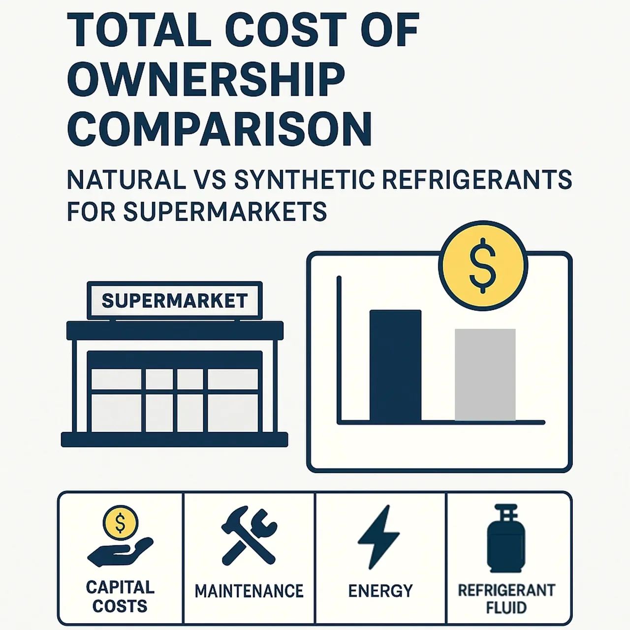 Cost comparison: natural vs synthetic refrigerants.